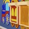 Flash Furniture Bright Beginnings Commercial Grade Wooden Train STEAM Wall System with 5 Accessory Panel Holders MK-ME06486-GG - alternate 5
